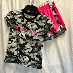 Youth girls short set